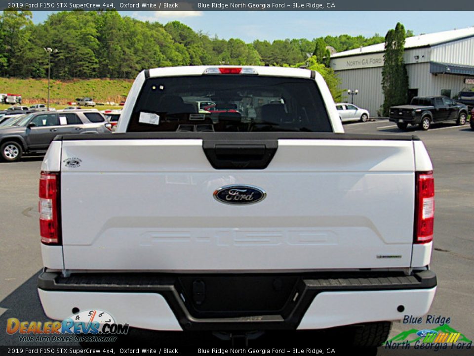 2019 Ford F150 STX SuperCrew 4x4 Oxford White / Black Photo #4