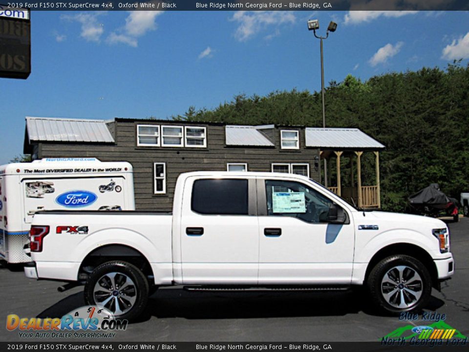 2019 Ford F150 STX SuperCrew 4x4 Oxford White / Black Photo #6