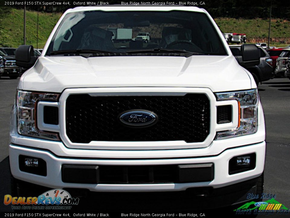 2019 Ford F150 STX SuperCrew 4x4 Oxford White / Black Photo #8