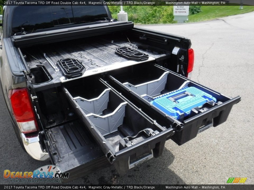 2017 Toyota Tacoma TRD Off Road Double Cab 4x4 Magnetic Gray Metallic / TRD Black/Orange Photo #17