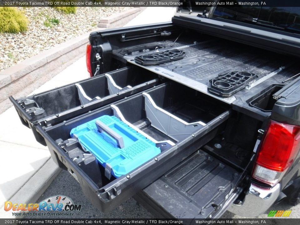 2017 Toyota Tacoma TRD Off Road Double Cab 4x4 Magnetic Gray Metallic / TRD Black/Orange Photo #18