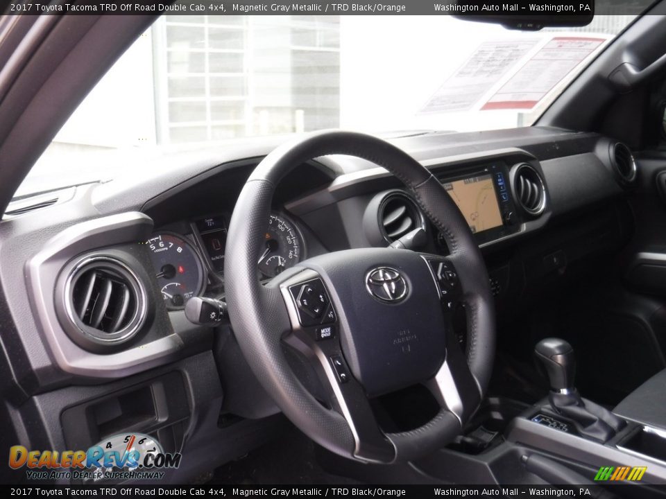 2017 Toyota Tacoma TRD Off Road Double Cab 4x4 Magnetic Gray Metallic / TRD Black/Orange Photo #19