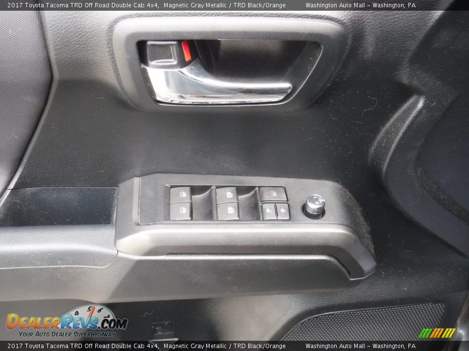 2017 Toyota Tacoma TRD Off Road Double Cab 4x4 Magnetic Gray Metallic / TRD Black/Orange Photo #20
