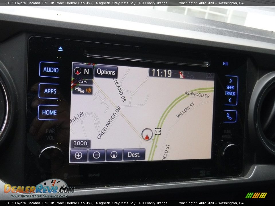 2017 Toyota Tacoma TRD Off Road Double Cab 4x4 Magnetic Gray Metallic / TRD Black/Orange Photo #24