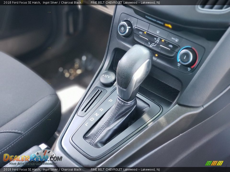 2018 Ford Focus SE Hatch Ingot Silver / Charcoal Black Photo #13