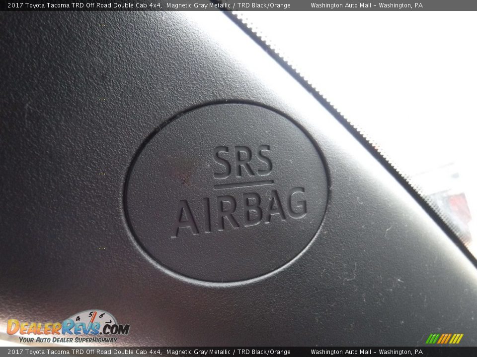 2017 Toyota Tacoma TRD Off Road Double Cab 4x4 Magnetic Gray Metallic / TRD Black/Orange Photo #30