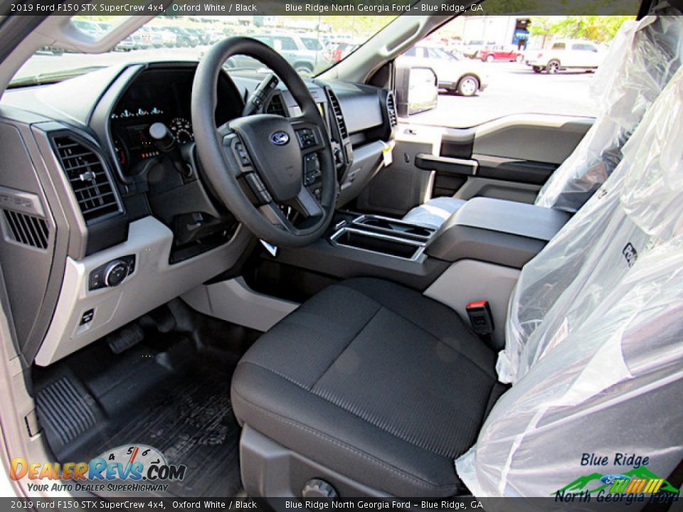 2019 Ford F150 STX SuperCrew 4x4 Oxford White / Black Photo #27