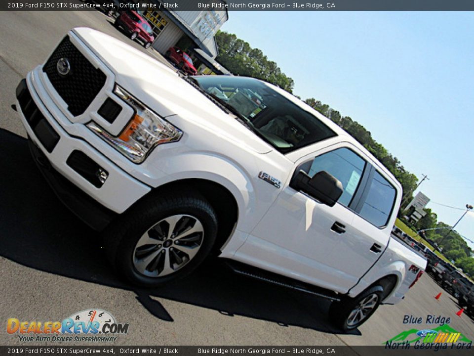 2019 Ford F150 STX SuperCrew 4x4 Oxford White / Black Photo #30