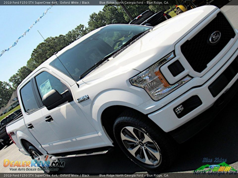 2019 Ford F150 STX SuperCrew 4x4 Oxford White / Black Photo #31