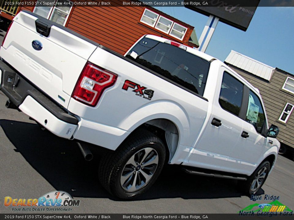 2019 Ford F150 STX SuperCrew 4x4 Oxford White / Black Photo #32