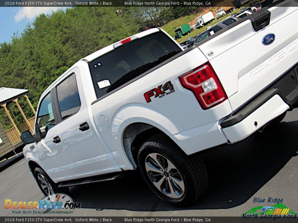 2019 Ford F150 STX SuperCrew 4x4 Oxford White / Black Photo #33