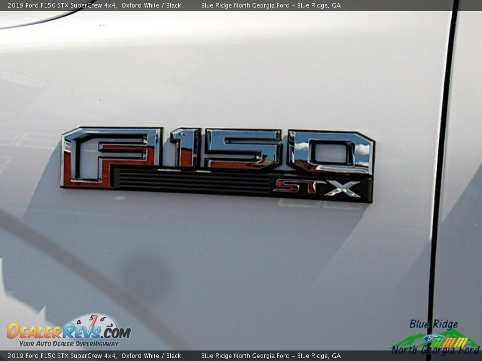 2019 Ford F150 STX SuperCrew 4x4 Oxford White / Black Photo #34