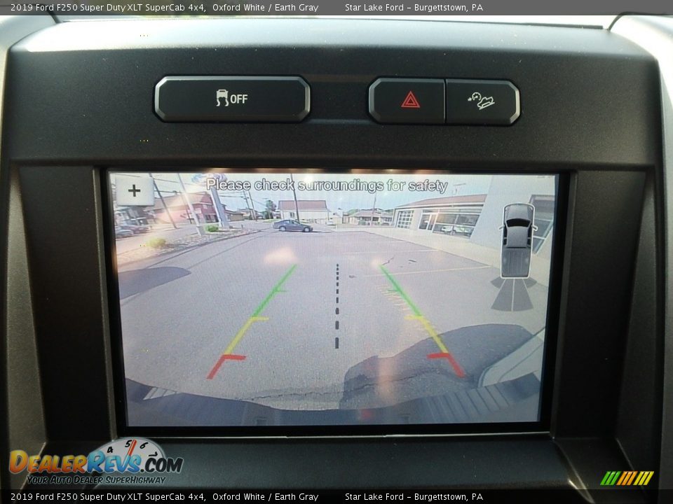 2019 Ford F250 Super Duty XLT SuperCab 4x4 Oxford White / Earth Gray Photo #19