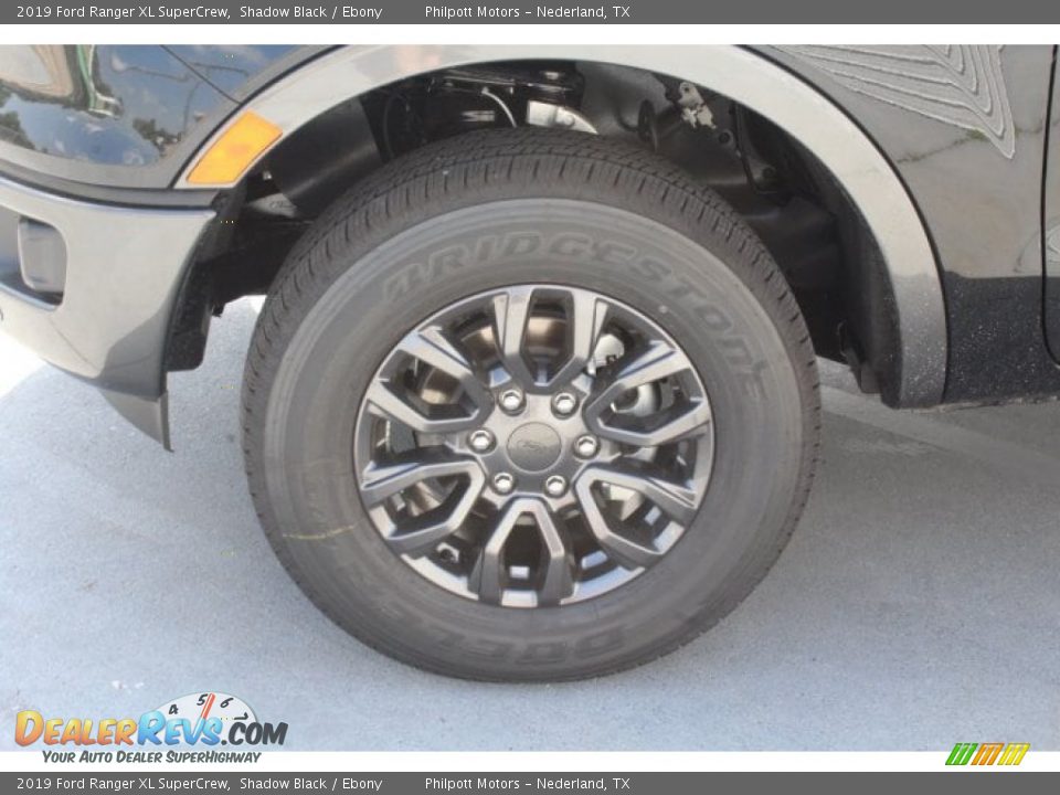 2019 Ford Ranger XL SuperCrew Shadow Black / Ebony Photo #5