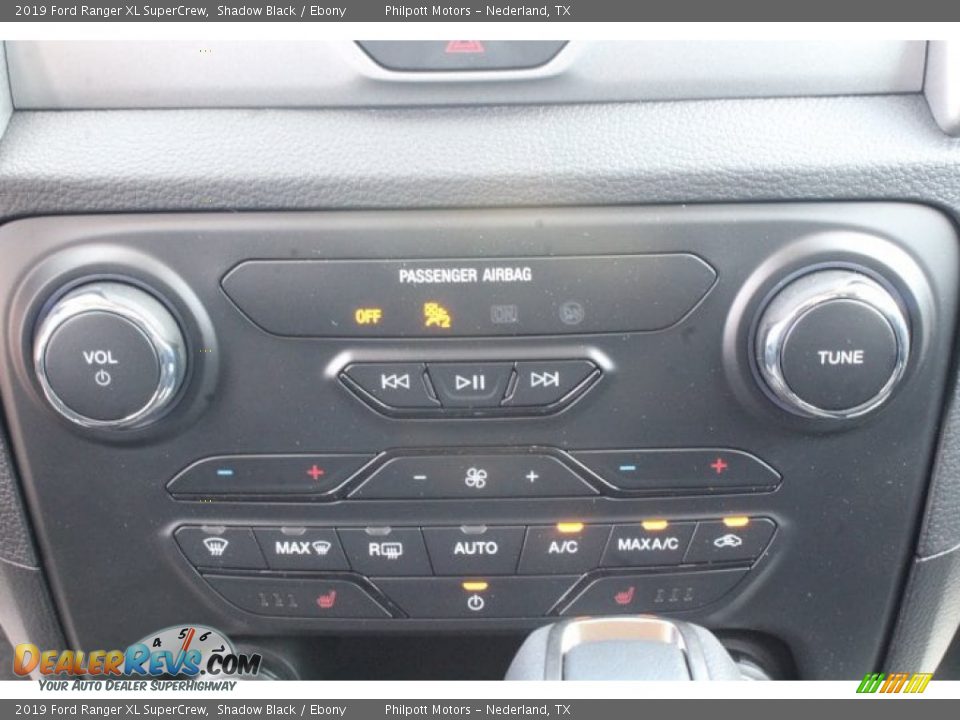 2019 Ford Ranger XL SuperCrew Shadow Black / Ebony Photo #13