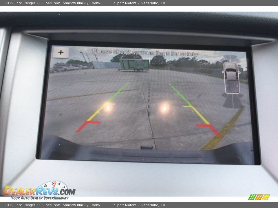 2019 Ford Ranger XL SuperCrew Shadow Black / Ebony Photo #14