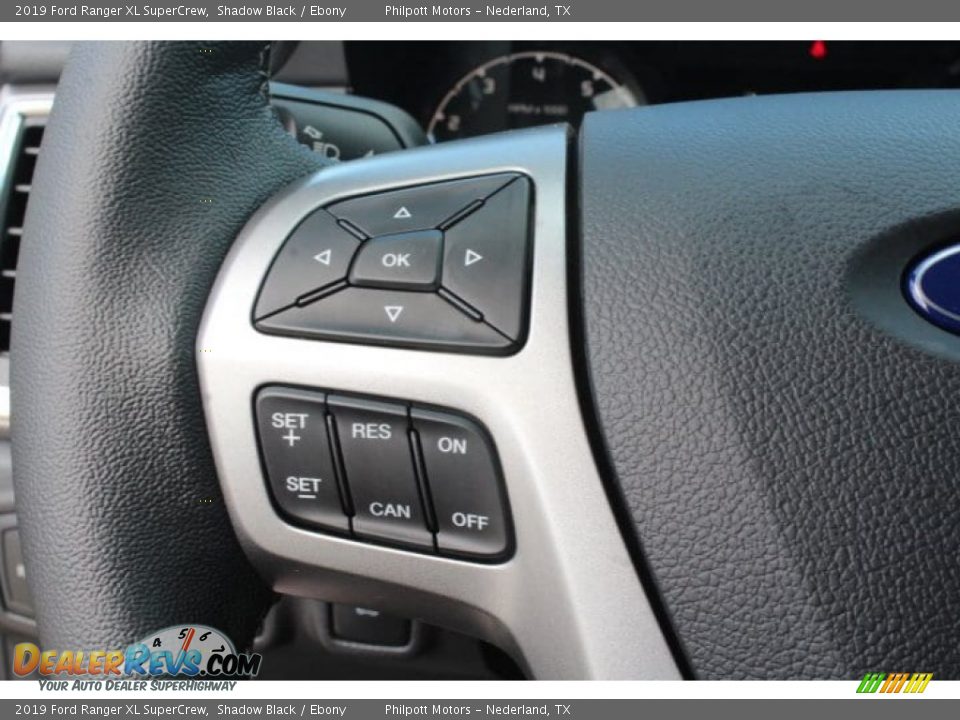 2019 Ford Ranger XL SuperCrew Steering Wheel Photo #15