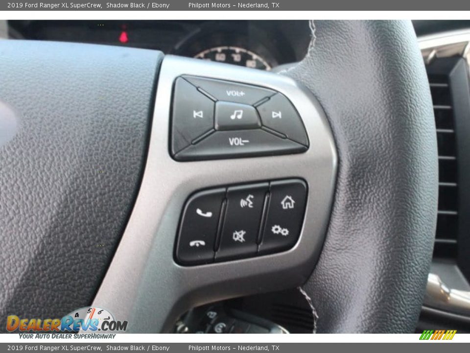 2019 Ford Ranger XL SuperCrew Steering Wheel Photo #16