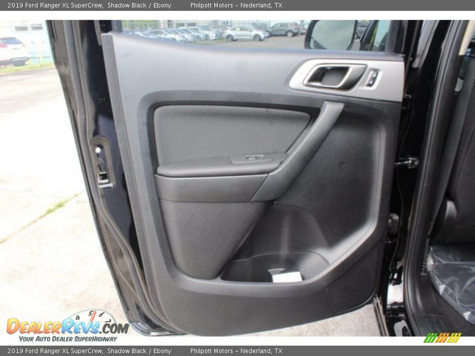 2019 Ford Ranger XL SuperCrew Shadow Black / Ebony Photo #17