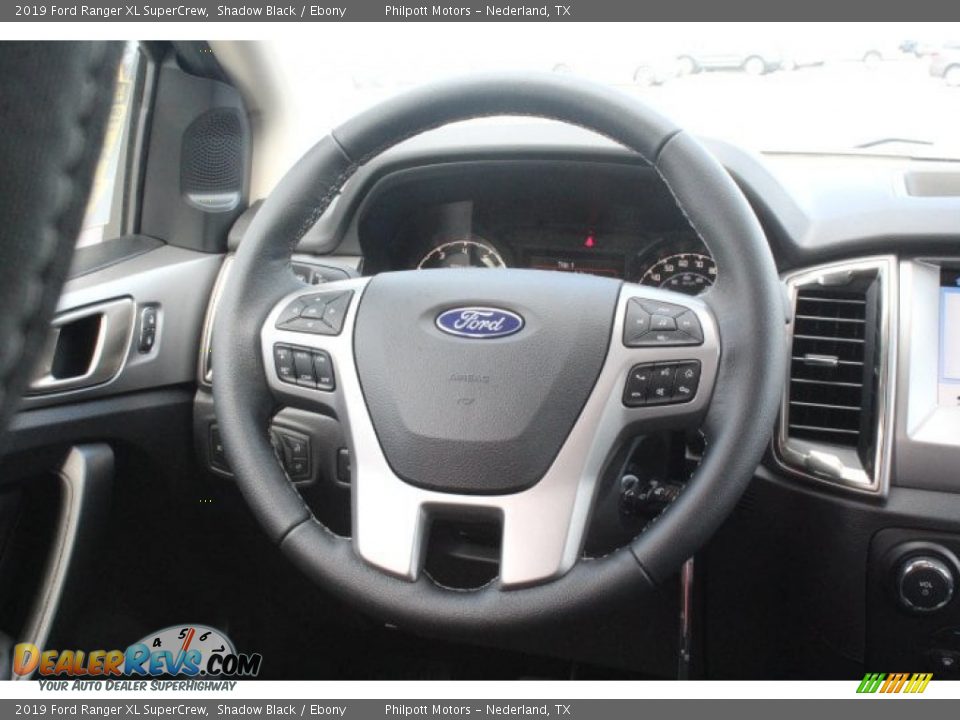 2019 Ford Ranger XL SuperCrew Steering Wheel Photo #20