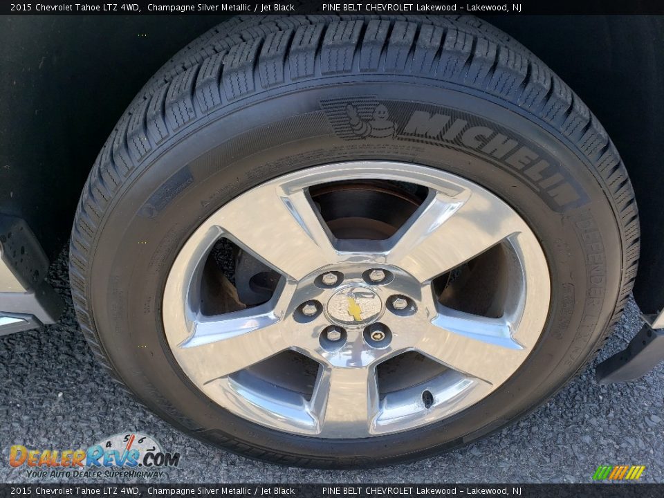 2015 Chevrolet Tahoe LTZ 4WD Champagne Silver Metallic / Jet Black Photo #9