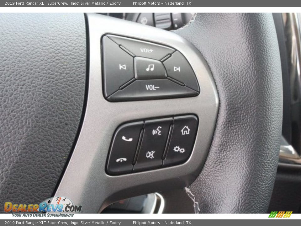 2019 Ford Ranger XLT SuperCrew Steering Wheel Photo #16