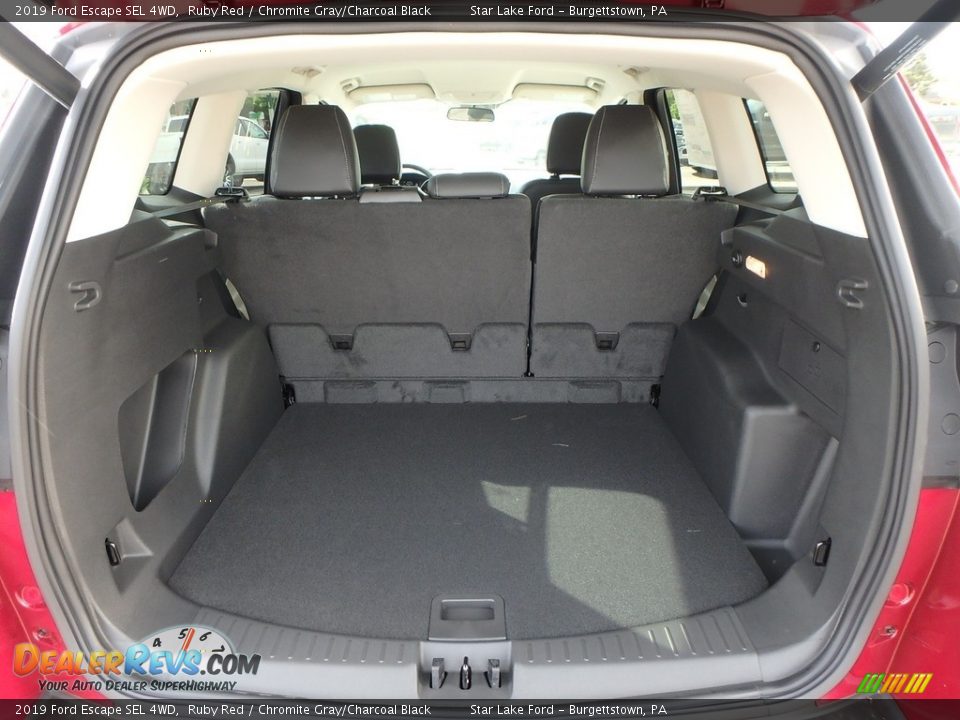 2019 Ford Escape SEL 4WD Ruby Red / Chromite Gray/Charcoal Black Photo #7
