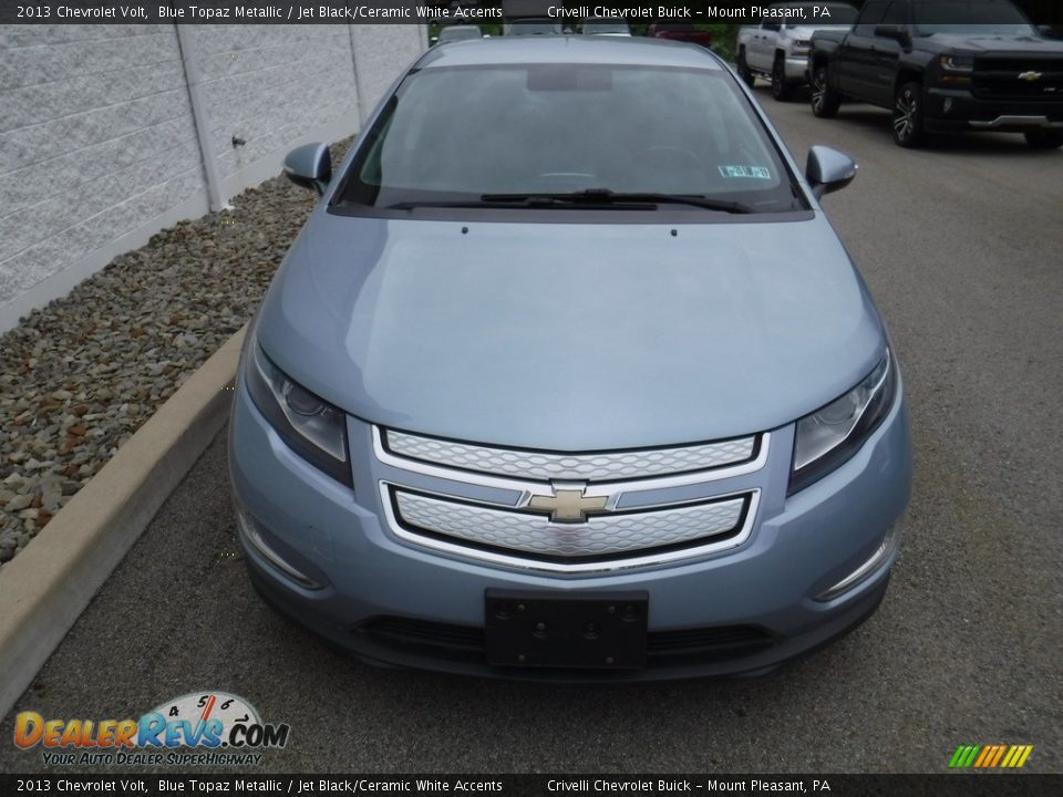 2013 Chevrolet Volt Blue Topaz Metallic / Jet Black/Ceramic White Accents Photo #5
