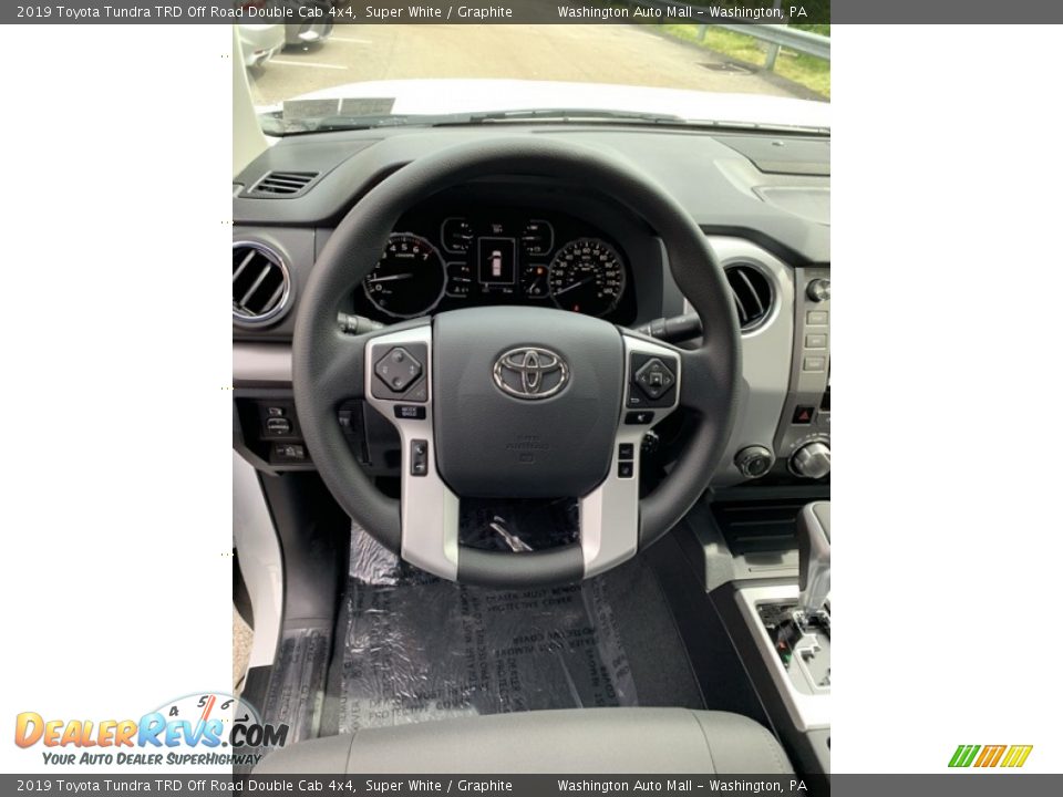 2019 Toyota Tundra TRD Off Road Double Cab 4x4 Steering Wheel Photo #11