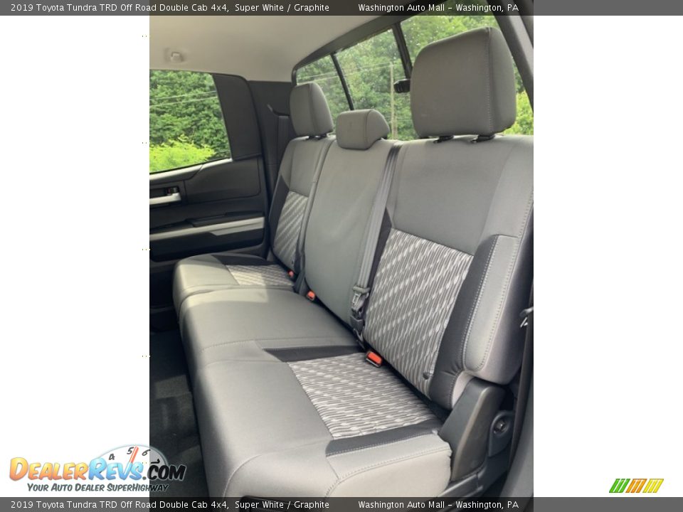 2019 Toyota Tundra TRD Off Road Double Cab 4x4 Super White / Graphite Photo #17