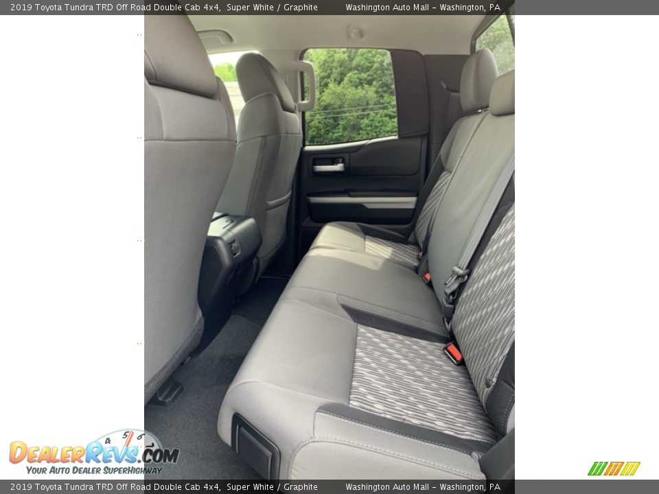 2019 Toyota Tundra TRD Off Road Double Cab 4x4 Super White / Graphite Photo #18