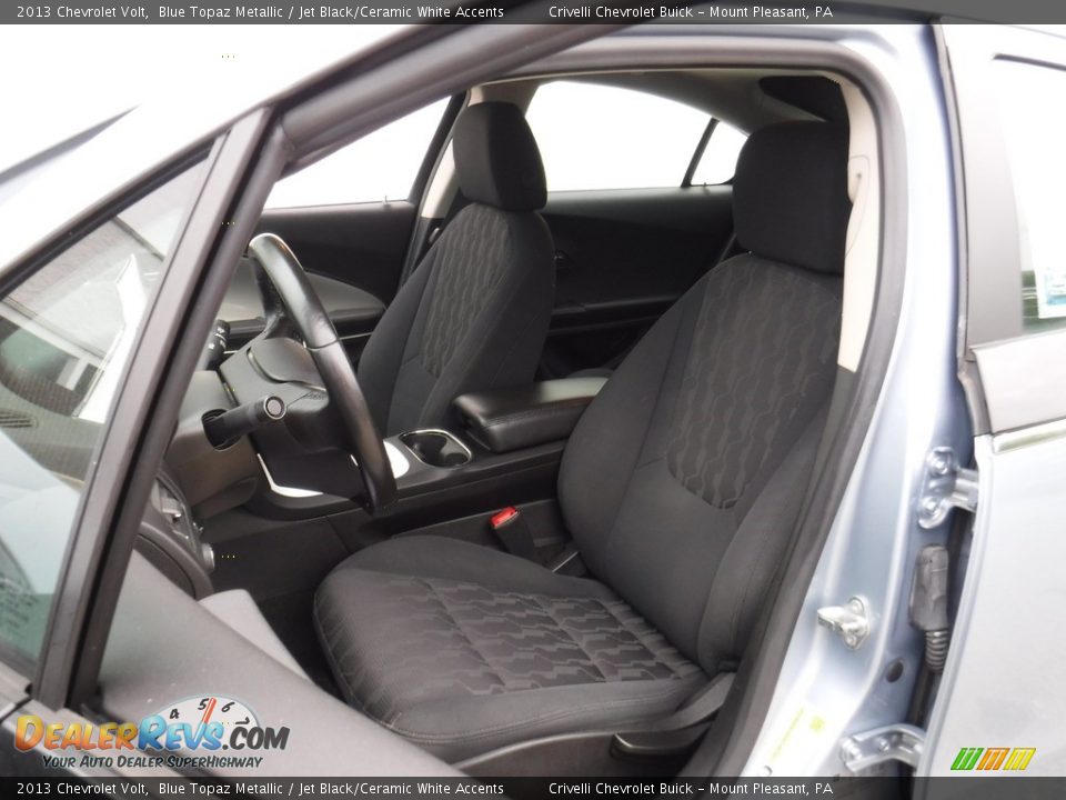 2013 Chevrolet Volt Blue Topaz Metallic / Jet Black/Ceramic White Accents Photo #13