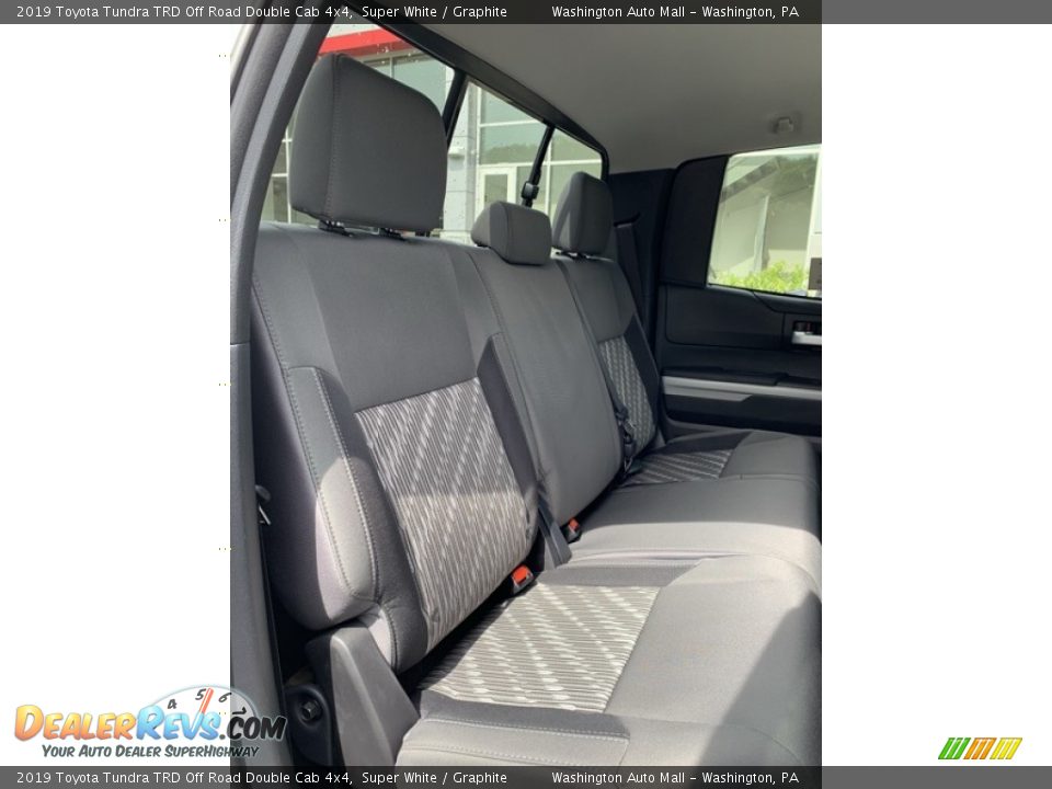 2019 Toyota Tundra TRD Off Road Double Cab 4x4 Super White / Graphite Photo #24
