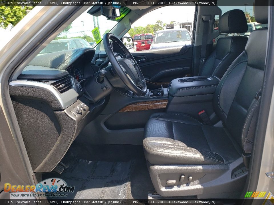 2015 Chevrolet Tahoe LTZ 4WD Champagne Silver Metallic / Jet Black Photo #29