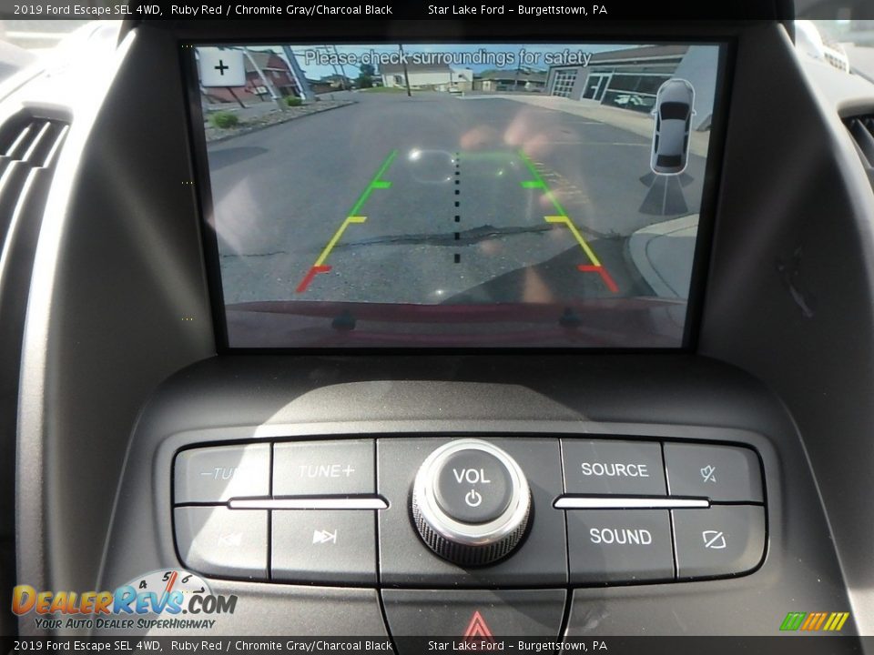 2019 Ford Escape SEL 4WD Ruby Red / Chromite Gray/Charcoal Black Photo #19