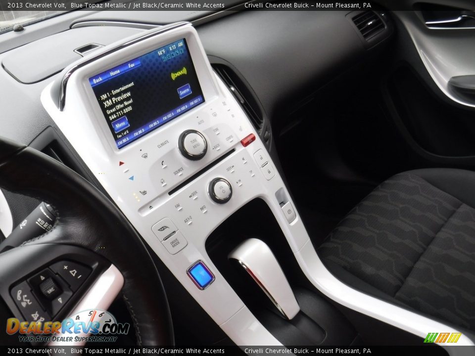 2013 Chevrolet Volt Blue Topaz Metallic / Jet Black/Ceramic White Accents Photo #15