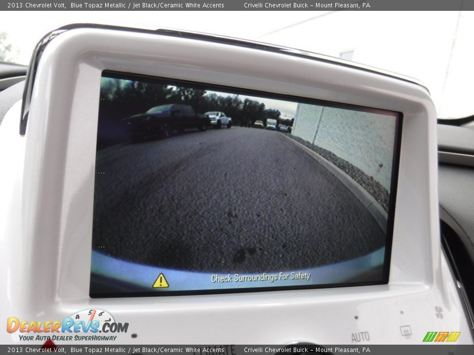 2013 Chevrolet Volt Blue Topaz Metallic / Jet Black/Ceramic White Accents Photo #19