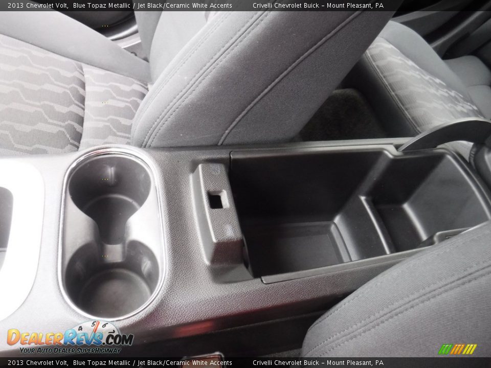 2013 Chevrolet Volt Blue Topaz Metallic / Jet Black/Ceramic White Accents Photo #20