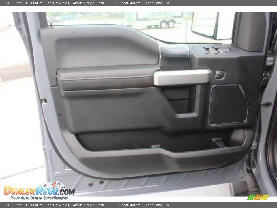 2019 Ford F150 Lariat SuperCrew 4x4 Abyss Gray / Black Photo #9