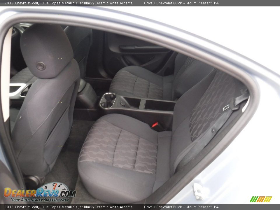 2013 Chevrolet Volt Blue Topaz Metallic / Jet Black/Ceramic White Accents Photo #27