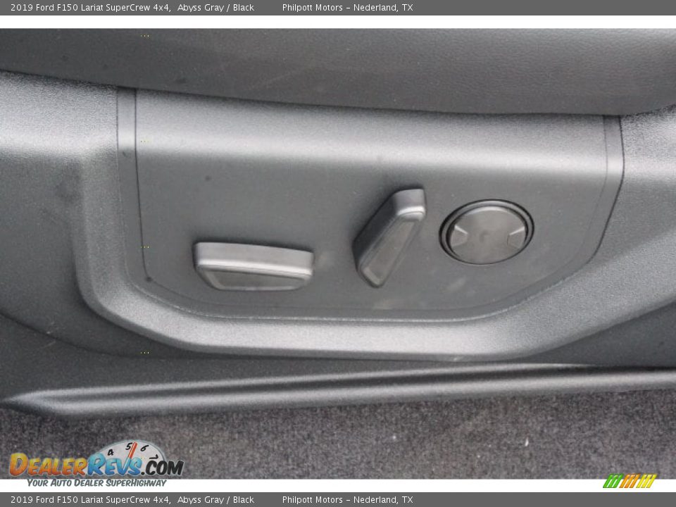 2019 Ford F150 Lariat SuperCrew 4x4 Abyss Gray / Black Photo #11