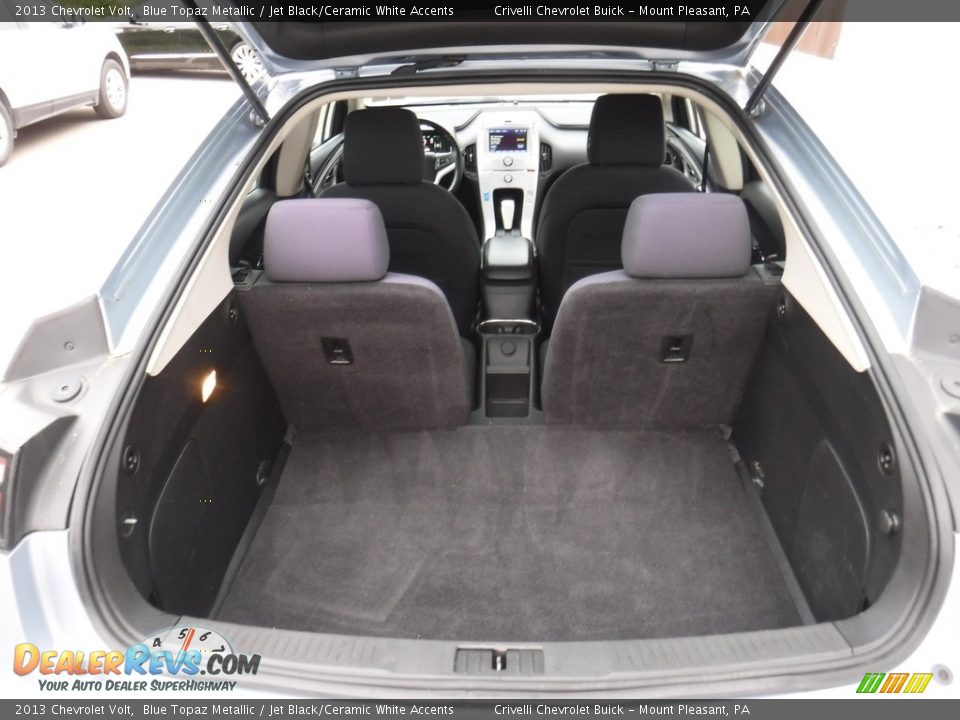 2013 Chevrolet Volt Blue Topaz Metallic / Jet Black/Ceramic White Accents Photo #28