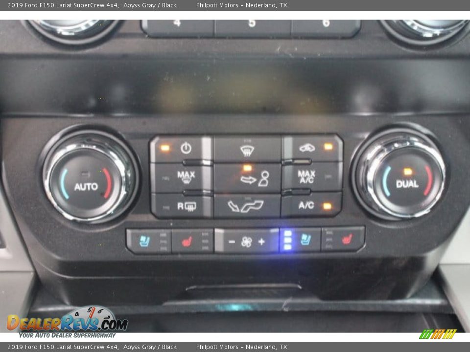 2019 Ford F150 Lariat SuperCrew 4x4 Abyss Gray / Black Photo #13