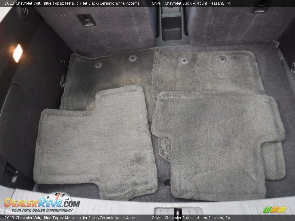 2013 Chevrolet Volt Blue Topaz Metallic / Jet Black/Ceramic White Accents Photo #30