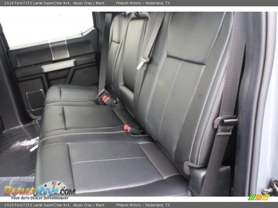 2019 Ford F150 Lariat SuperCrew 4x4 Abyss Gray / Black Photo #19