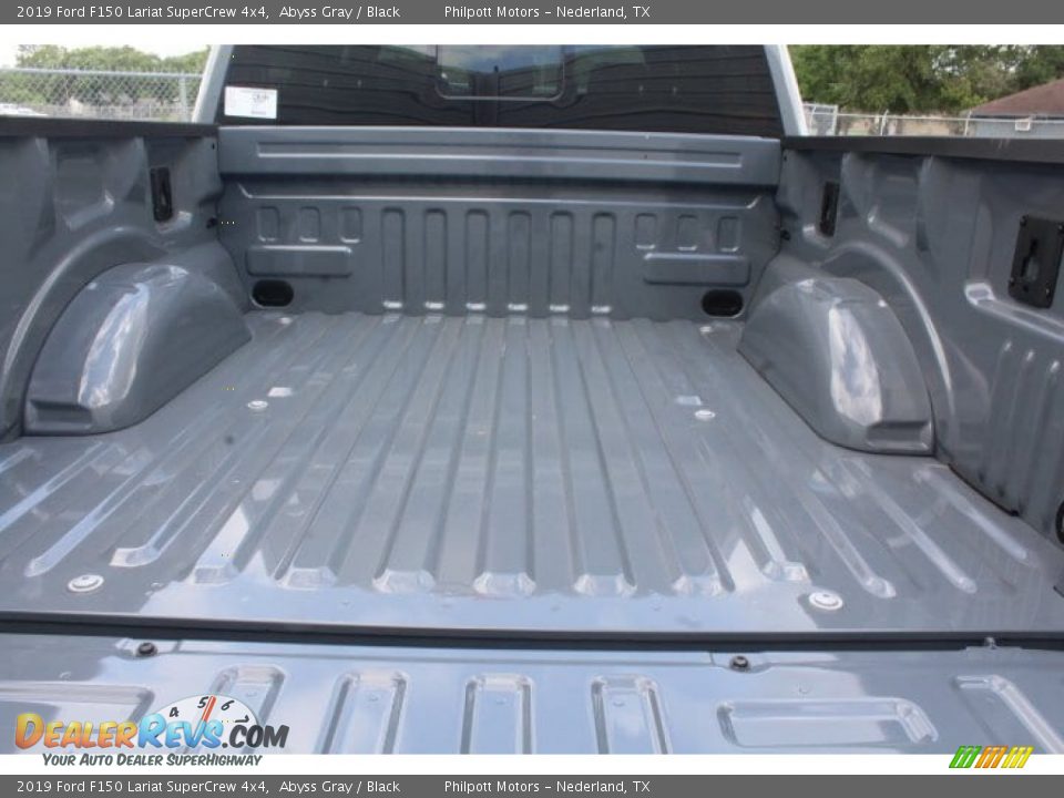 2019 Ford F150 Lariat SuperCrew 4x4 Abyss Gray / Black Photo #22