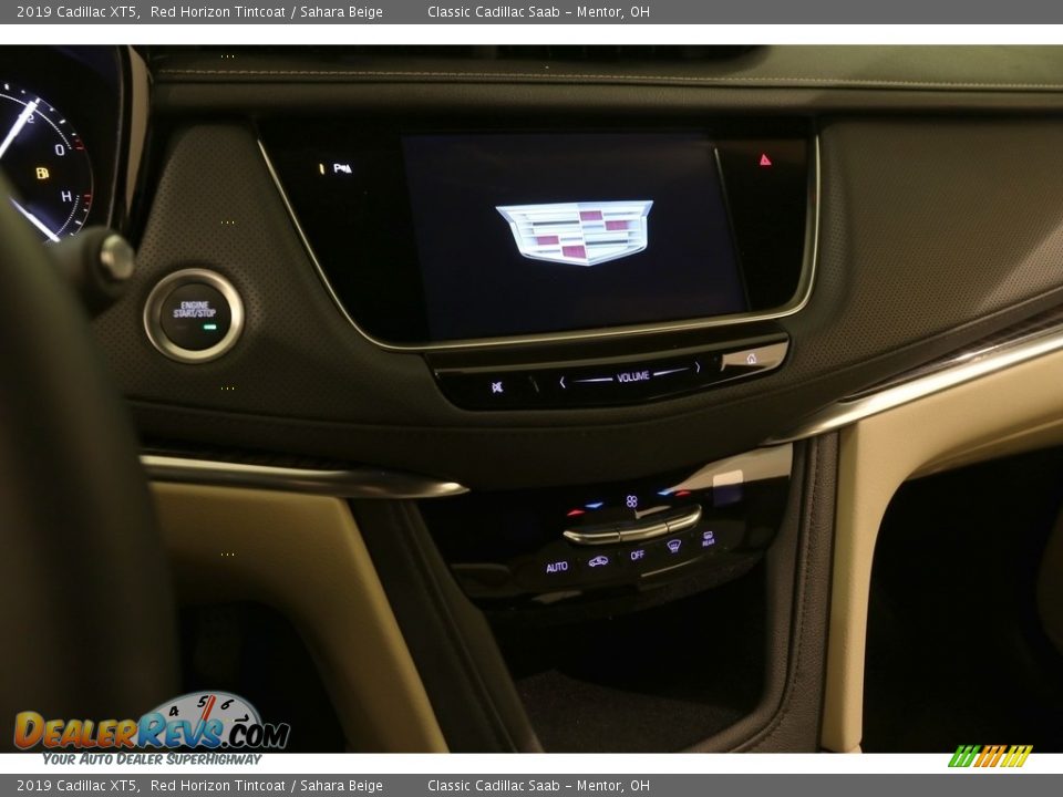 2019 Cadillac XT5 Red Horizon Tintcoat / Sahara Beige Photo #8