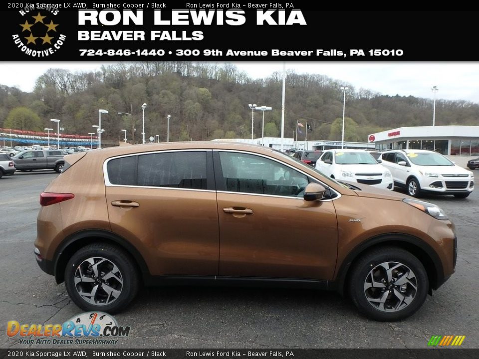 2020 Kia Sportage LX AWD Burnished Copper / Black Photo #1
