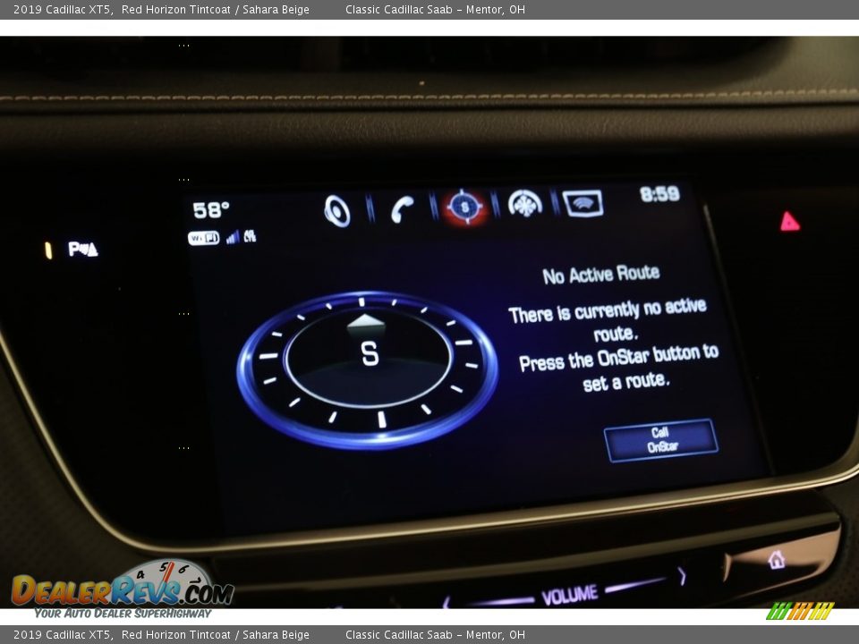 2019 Cadillac XT5 Red Horizon Tintcoat / Sahara Beige Photo #19