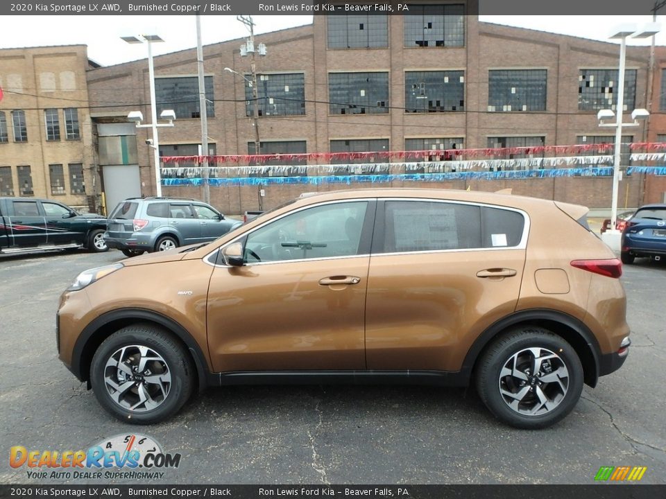 2020 Kia Sportage LX AWD Burnished Copper / Black Photo #6